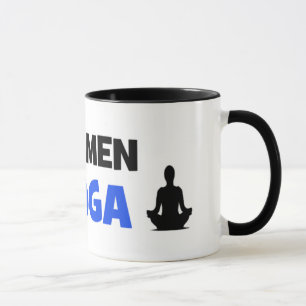 Caneca Homens Reais Do Yoga - Presente Exclusivo Do Yoga
