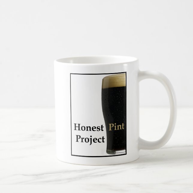 Caneca honesta da pinta (Direita)