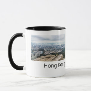 Caneca Hong Kong Lion Hill Skyline Panorama Souvenir