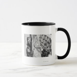 Caneca Honolulu, Havaí - vista da praia de Waikiki