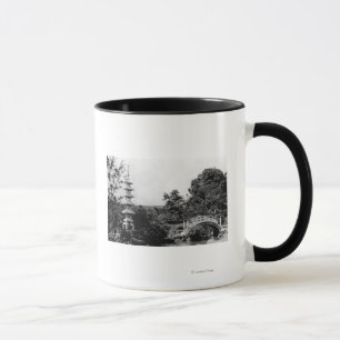 Caneca Honolulu, Havaí - vista de jardins de Moanolua