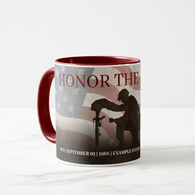 Caneca Honrar os Caídos (Frente Esquerda)