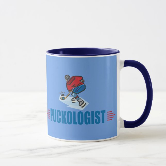 Caneca Hóquei Humorístico no Gelo (Direita)