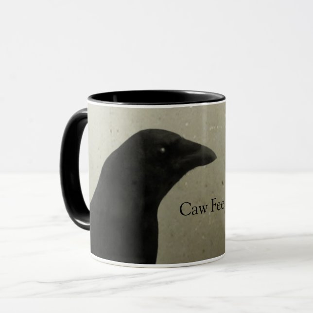 Caneca Hora da Taxa de Corvo (Frente Esquerda)