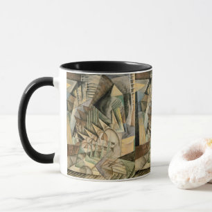 Caneca Hora de Rush, Nova Iorque, por Max Weber, Cubismo