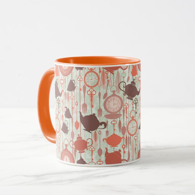 Caneca Hora do chá (Frente Esquerda)