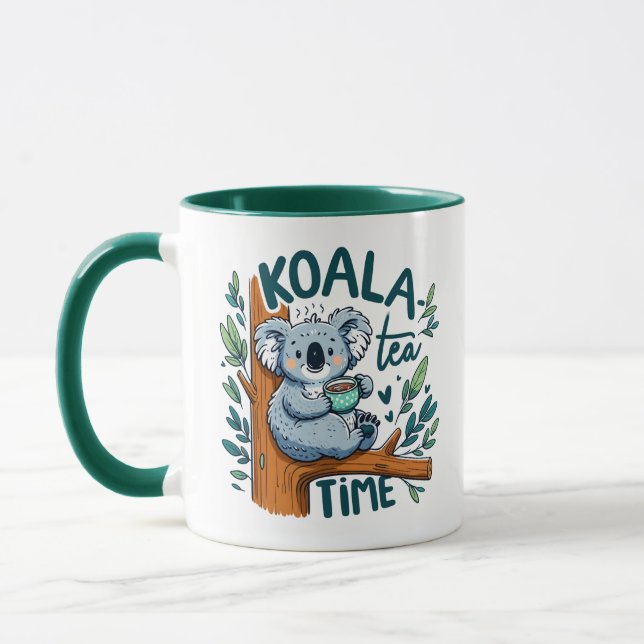 Caneca Hora do chá de Koala (Esquerda)