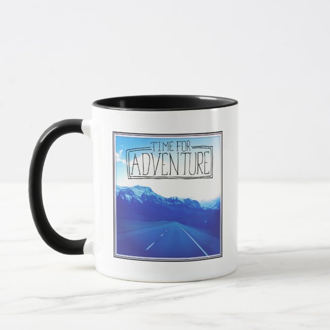 Caneca Hora para a aventura (Esquerda)
