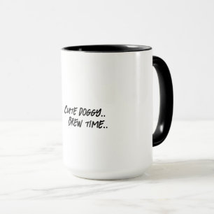 Caneca Horário de pausa dos cães
