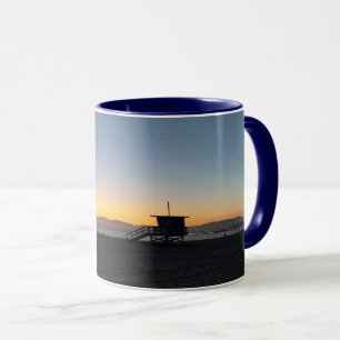 Caneca Horário do ouro do Sol - Praia de Veneza, CA Mug