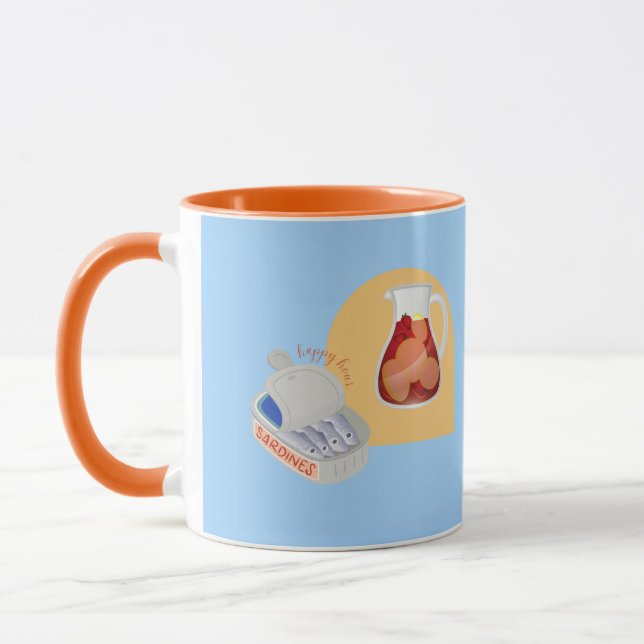 Caneca Horário Feliz na Espanha (Esquerda)