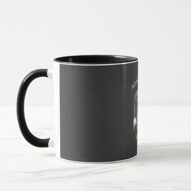Caneca Horóscopo Sarcástico de Libra - A Vida É Brutal (Esquerda)