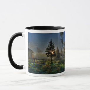 Caneca Horse Ranch Sunrise Nature Foto