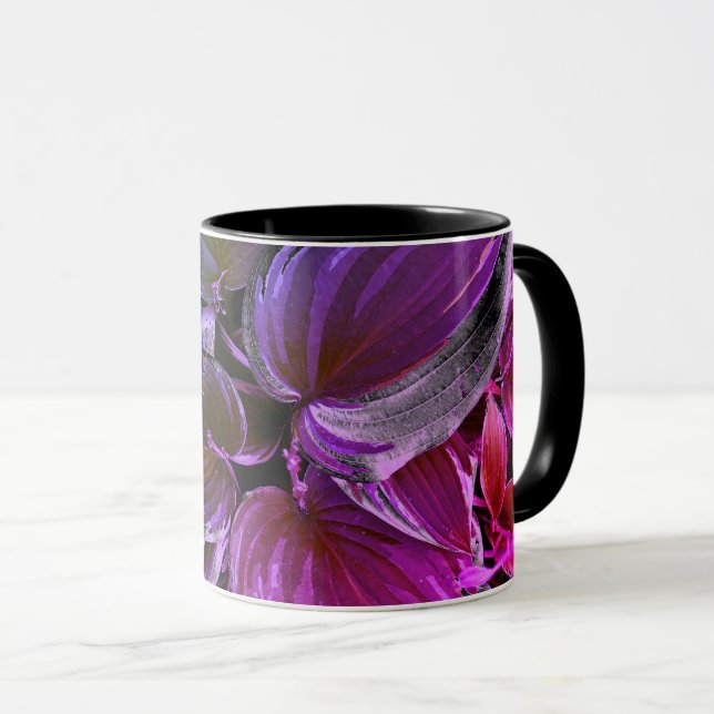 Caneca "Hostas" (Frente Esquerda)