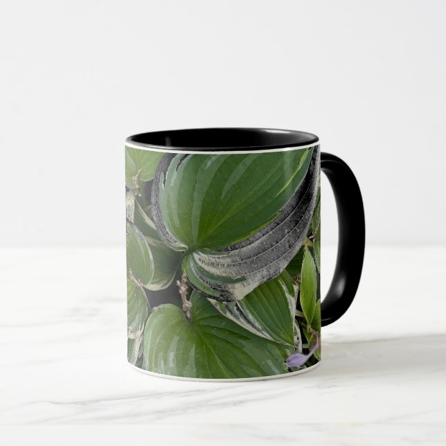 Caneca "Hostas" (Frente Esquerda)