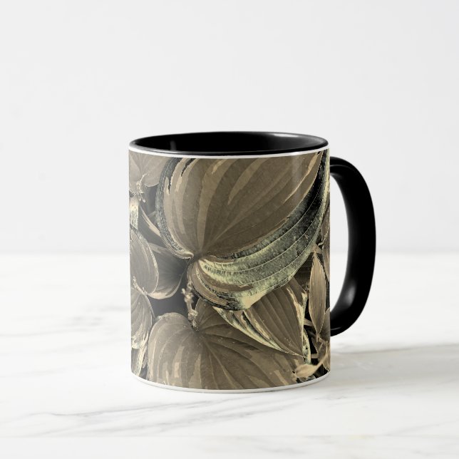 Caneca "Hostas" (Frente Esquerda)