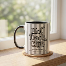 Caneca Hot Dads Club Presente Dia dos Pais