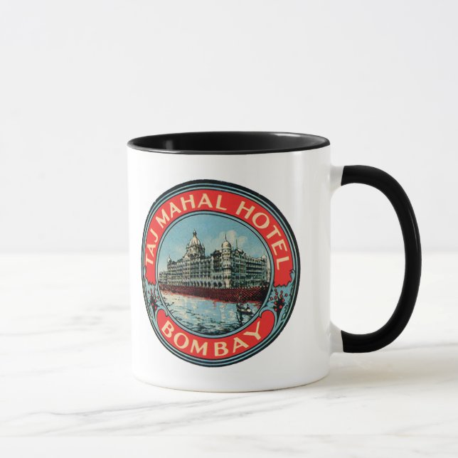 Caneca Hotel Bombaim de Taj Mahal (Direita)