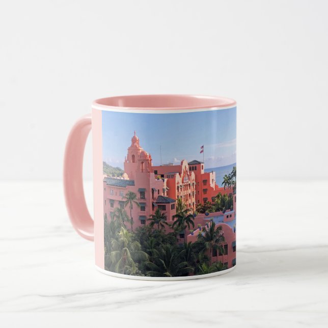 Caneca Hotel Real Hawaiian (Frente Esquerda)