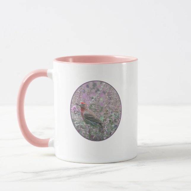 Caneca House Finch em Salvia (Esquerda)