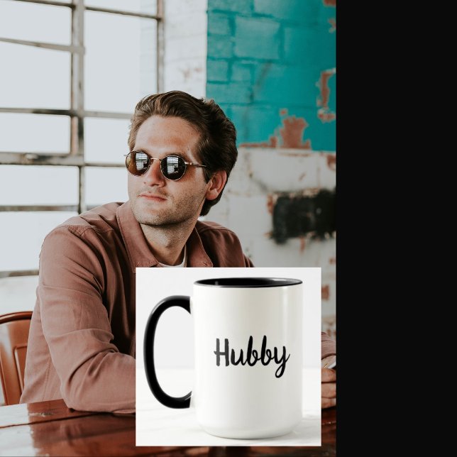 Caneca Hubby Casal Mug (Criador carregado)