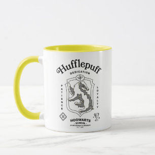 Caneca HUFFLEPUFF™ Dedicação Paciência Lealdade Brasão
