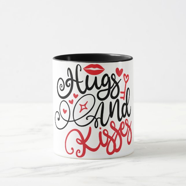 Caneca Hug & Kisses mug (Centro)
