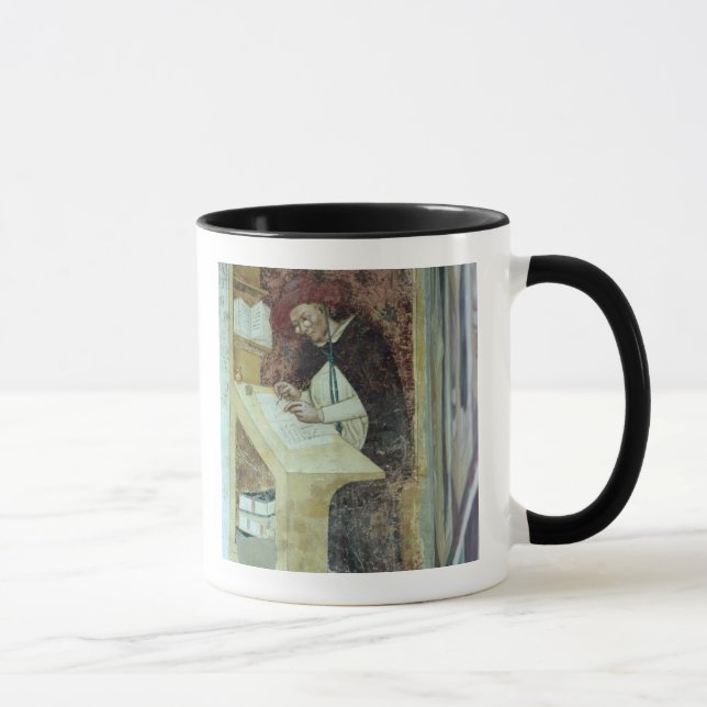 Caneca Hugues de Provence em sua mesa, do ciclo de (Direita)