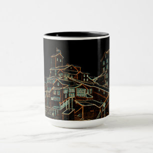 Caneca Hulha Antracite Carvão Mineiro Mineiro Mineiro
