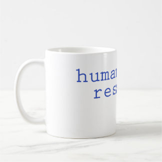 Caneca humana dos recursos
