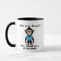 Humor Chimp de Modelo de Função Mau | Gráfico do M