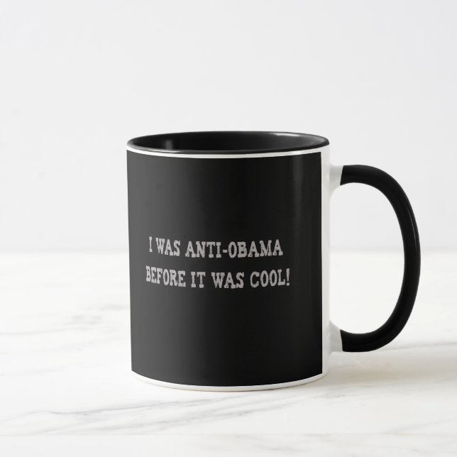 Caneca Humor de Anti-Obama (Direita)