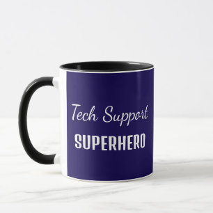 Caneca Humor de Engenheiro de Computador Super-Herói de S