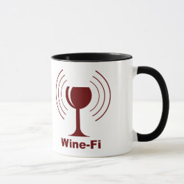 Caneca Humor de Vinho-Fi