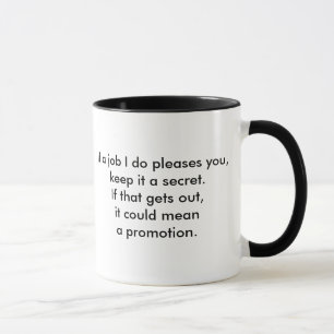 Caneca humor do trabalho -