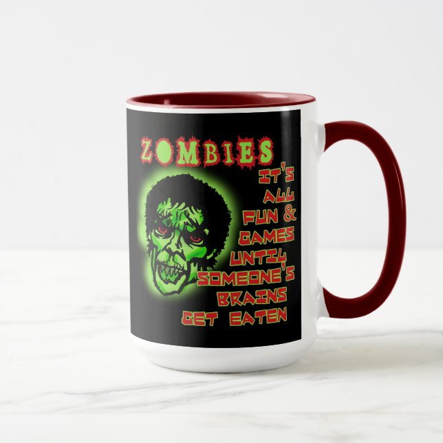 Caneca Humor dos zombis (Direita)