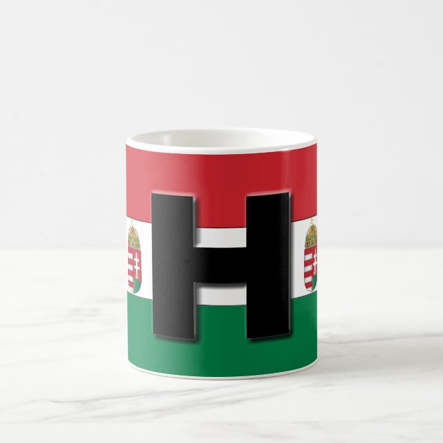Caneca húngara da bandeira e da crista (Centro)