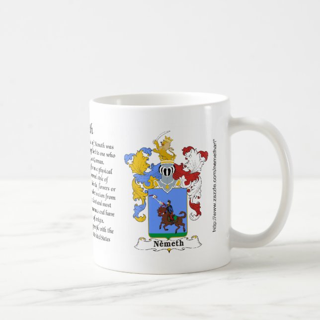 Caneca húngara da brasão da família de Nemeth (Direita)