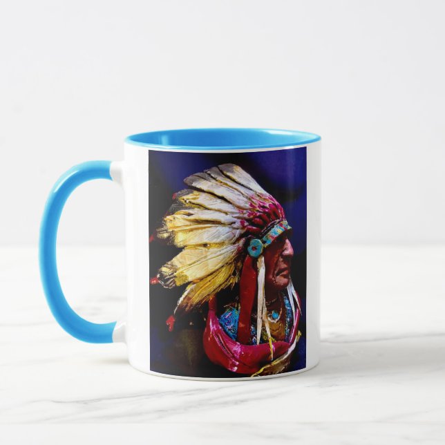 Caneca "Hunkpapa" Chief original art (Esquerda)