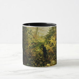 Caneca Hunter in the Forest (por H.A. Brendekilde)
