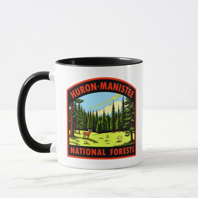 Caneca Huron Manistee Nation Forest Michigan (Esquerda)