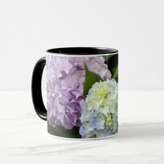 Caneca Hydrangeas (Frente Esquerda)