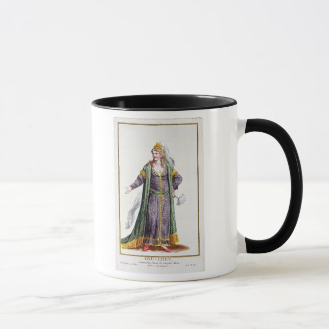 Caneca Hyu-Chen, esposa de Genghis Khan, 'do DES de (Direita)