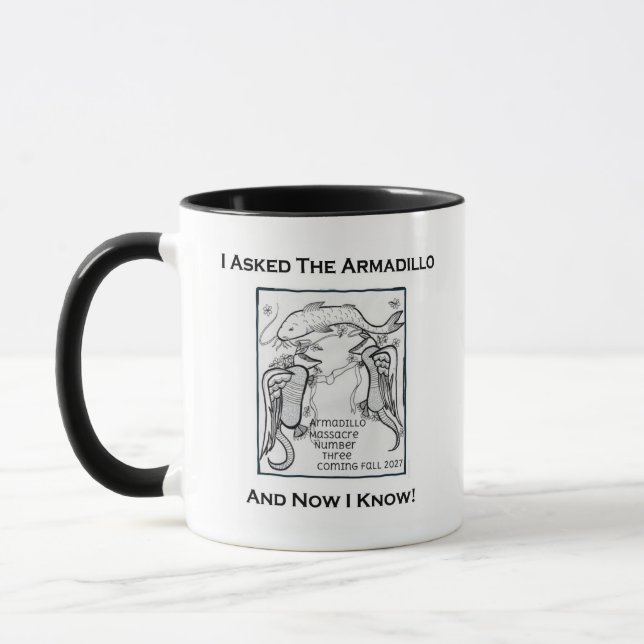 Caneca I Asked The Armadillo (Esquerda)