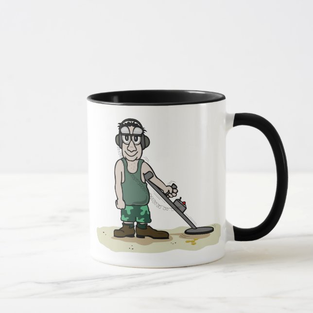 Caneca I Dig Booty Metal Detecting Cara (Direita)