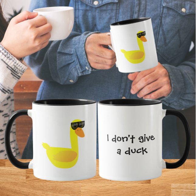 Caneca I don't give a Duck Humor (Criador carregado)