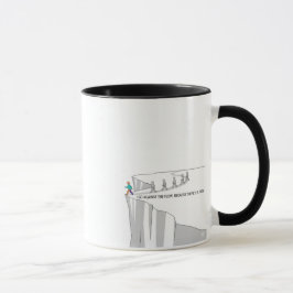 Caneca I Go Against the Flow – Inspirational Coffee Mug