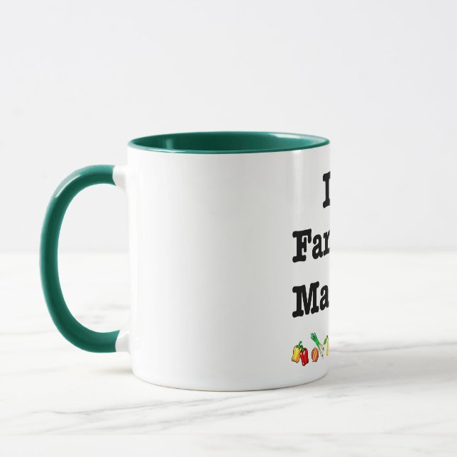 Caneca I Heart Farmers Markets (Esquerda)