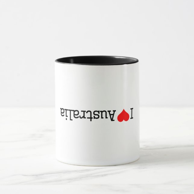 Caneca I Love Australia (Centro)