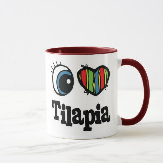 Caneca I Love (Heart) Tilapia